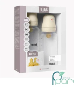 BIBS Coffret Biberons Latex+2 Tétines