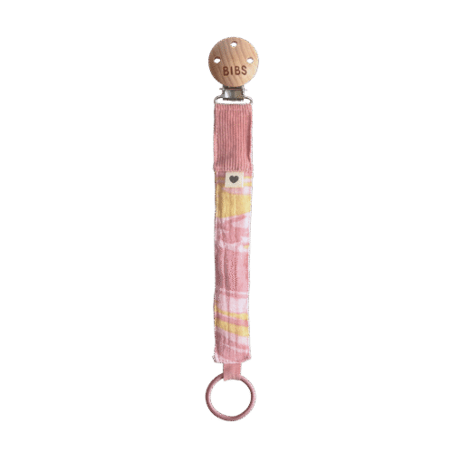 Pacifier Clip Tie Dye - Morning Sunset