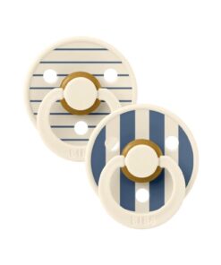 BIBS Colour Studio Pin – Ivory Steel Blue Mix (6+m)