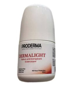 PRODERMA Dermalight roll on anti transpirant éclaircissant 50ml