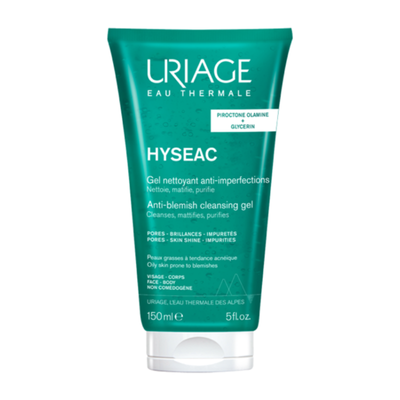 URIAGE HYSEAC GEL NETTOYANT 150ML ANTI IMPERFECTION
