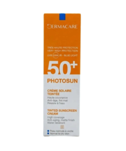 DERMACARE PHOTOSUN CREME PROTECTRICE TEINTEE 01 SPF 50 PEAU NORMALE A SECHE