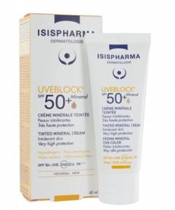 ISISPHARMA UVEBLOCK CREME MINERALE TEINTEE SPF50+ 40ML