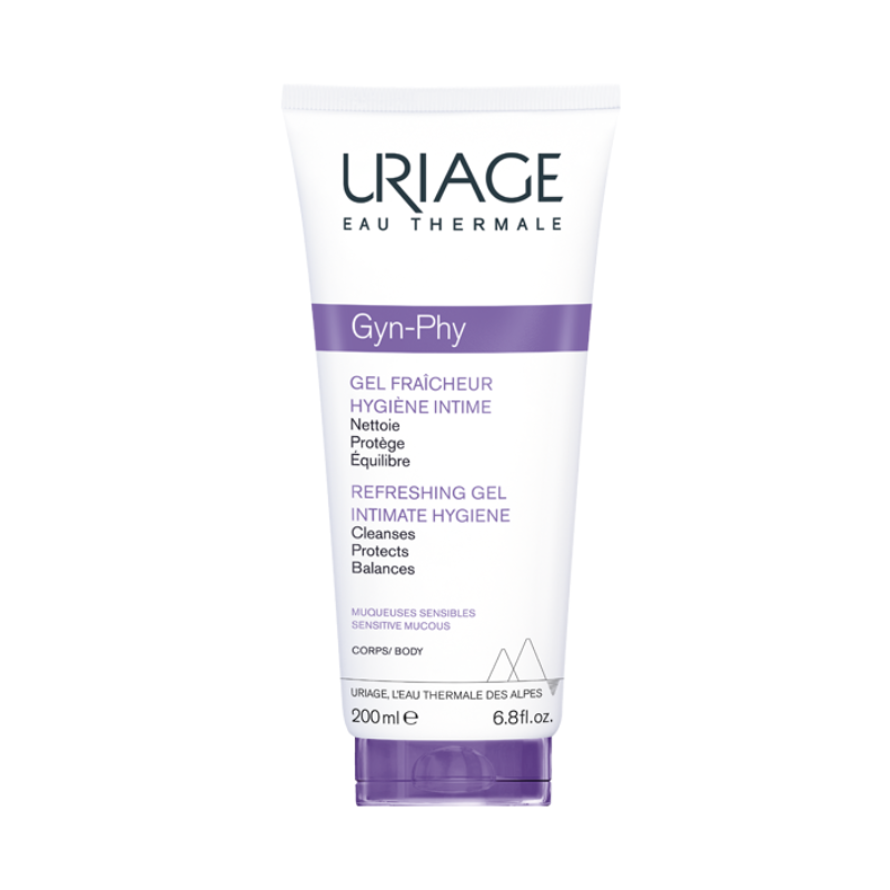 URIAGE GYN PHY GEL FRAICHEUR HYGIENE INTIME MUQUEUSES SENSIBLES 200ML